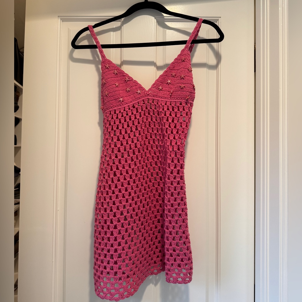 Akoia Pink Cover-Up Dress